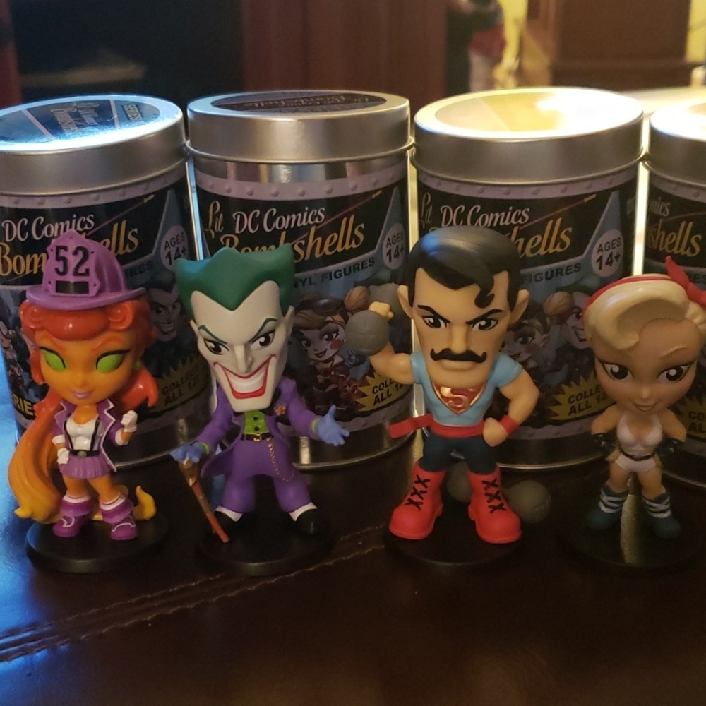 DC Comics Lil Bombshells (set of 4)